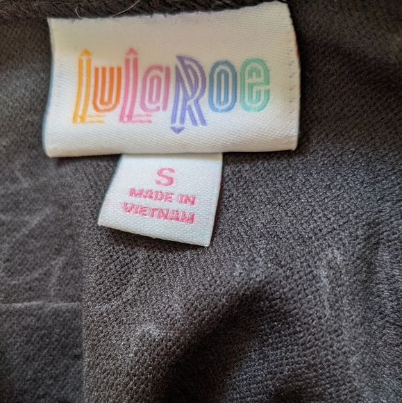 BLACK LulaRoe Amelia (S) - Picture 2 of 7